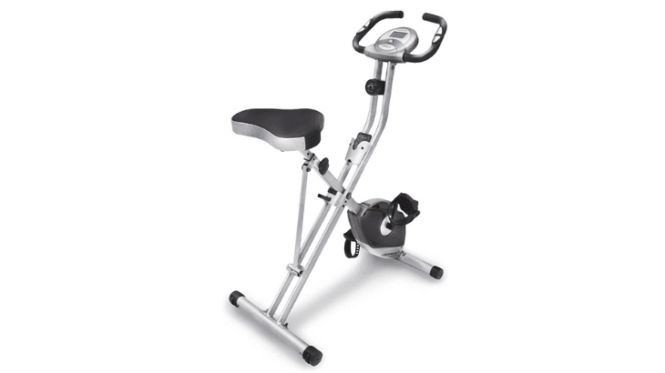 Best on a Budget - Exerpeutic Folding Magnetic Upright Exercise Bike