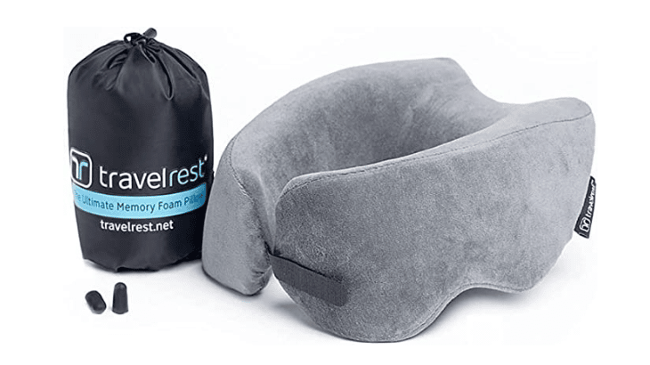 Best Memory Foam Travel Pillow - Travelrest Nest Memory Foam Pillow