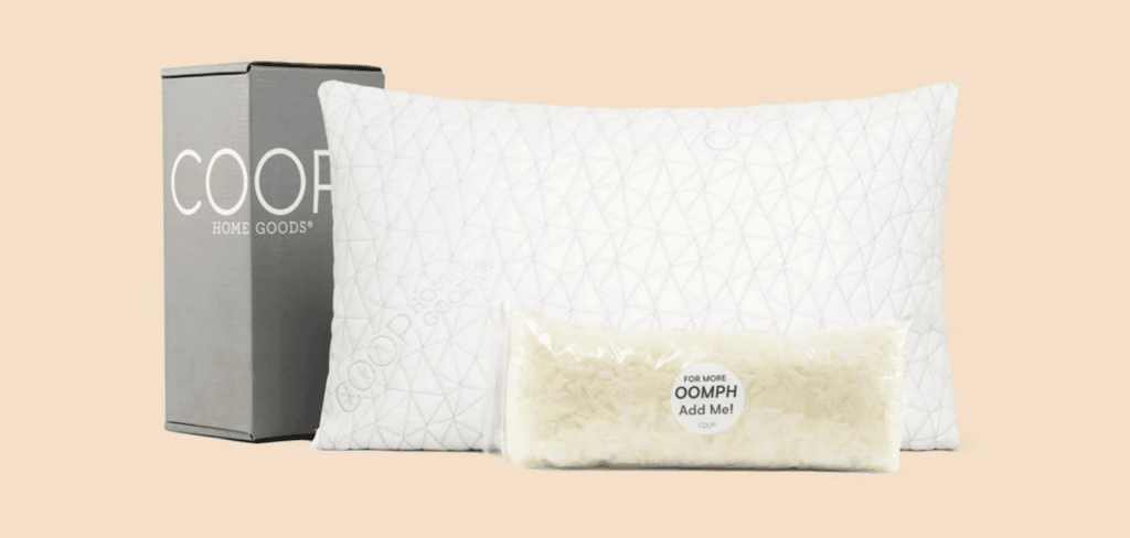 Best Adjustable Pillow for Snoring - Coop Home Goods Adjustable Loft Pillow
